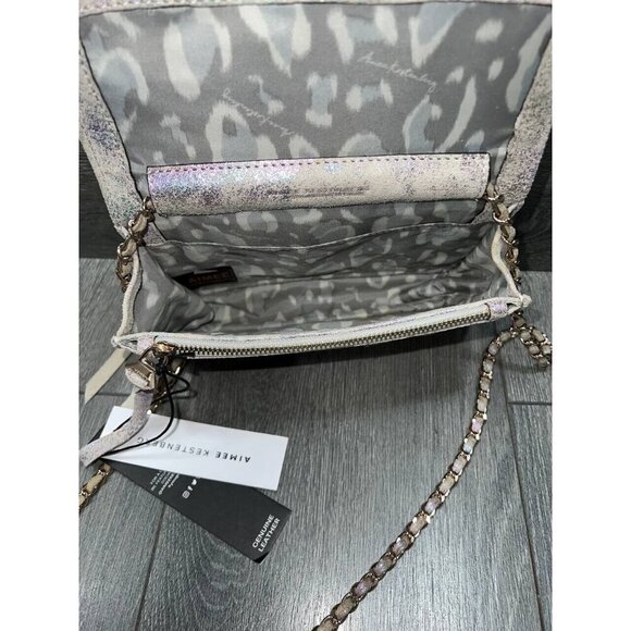 Aimee Kestenberg Quilted Leather Chain Crossbody -A Love Thing Bag - Picture 12 of 12